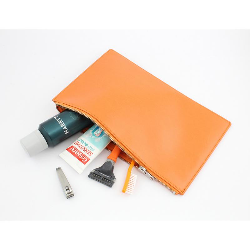 Image of Belluno Coloured PU Medium Zipped Pouch