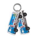 Image of Recycled Lorry Shape Keyring