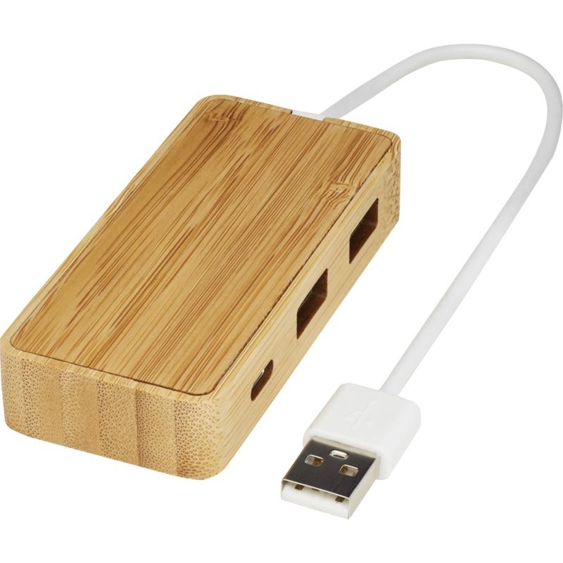 Image of Tapas bamboo USB hub